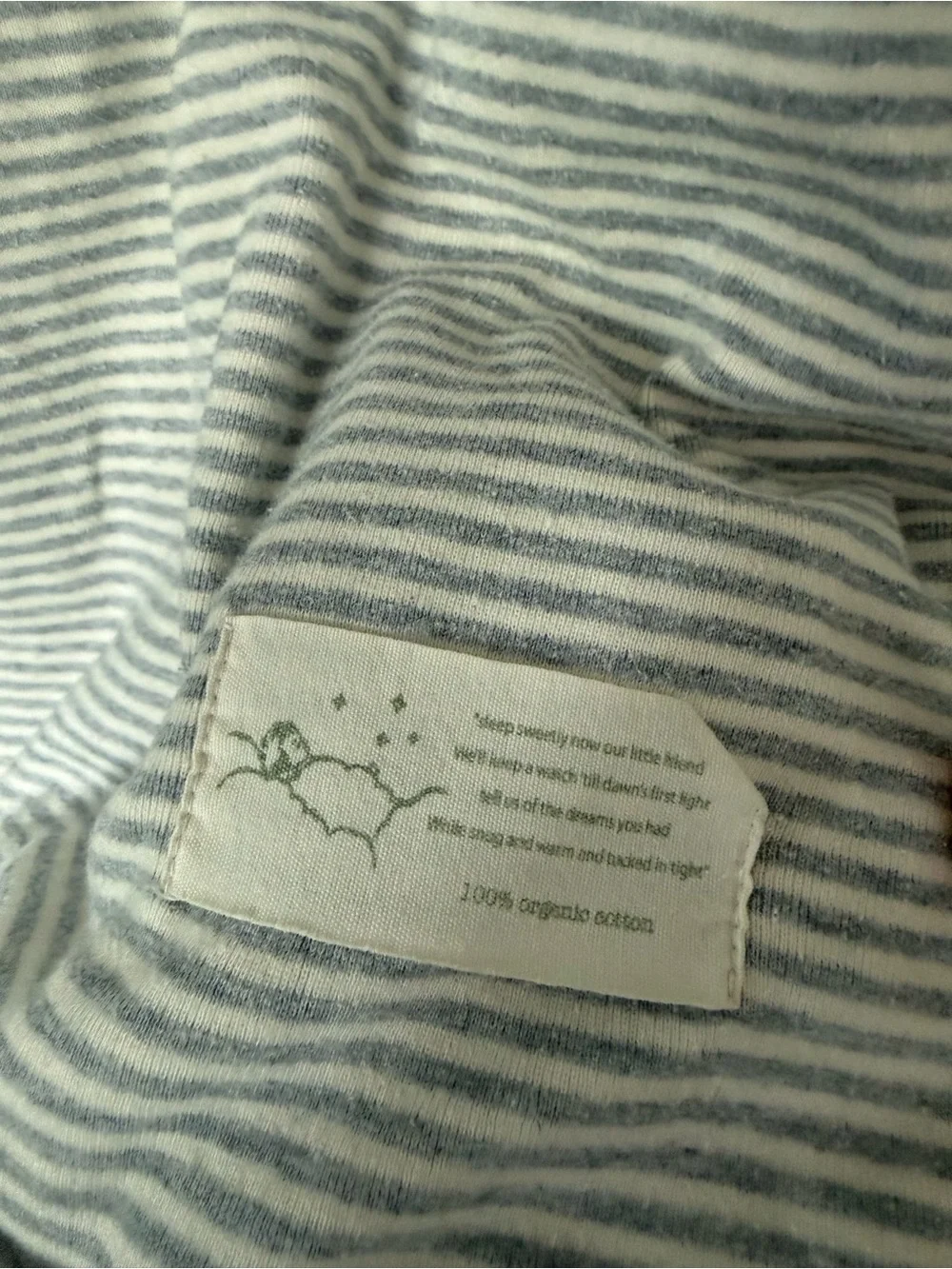 Nature Baby sleep sack 0-24 months organic cotton